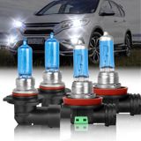 Lâmpadas De Farol Ivbdqv Fit 2015-2020 Para Honda Crv 9005 H11