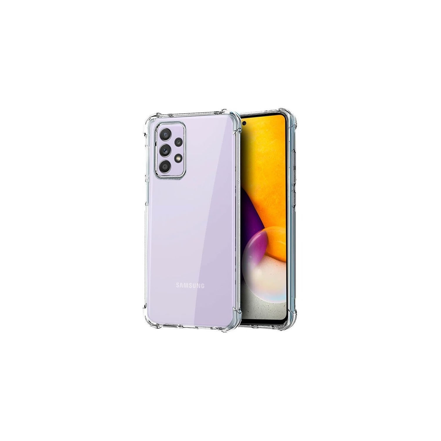 Capa Em Gel Tpu Transparente Reforçado Samsung A32 4g