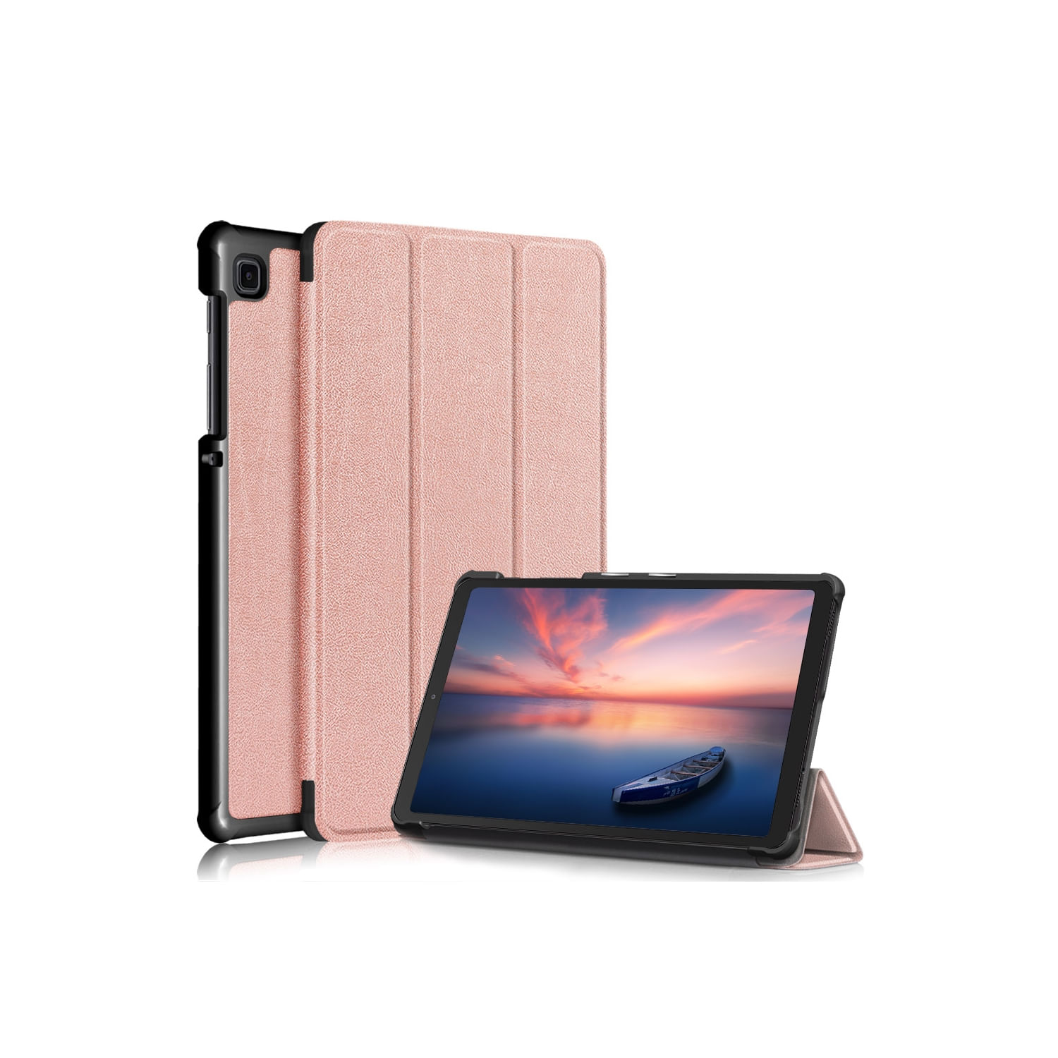 Capa Compatível Com Samsung Tab A7 Lite Pink Gold