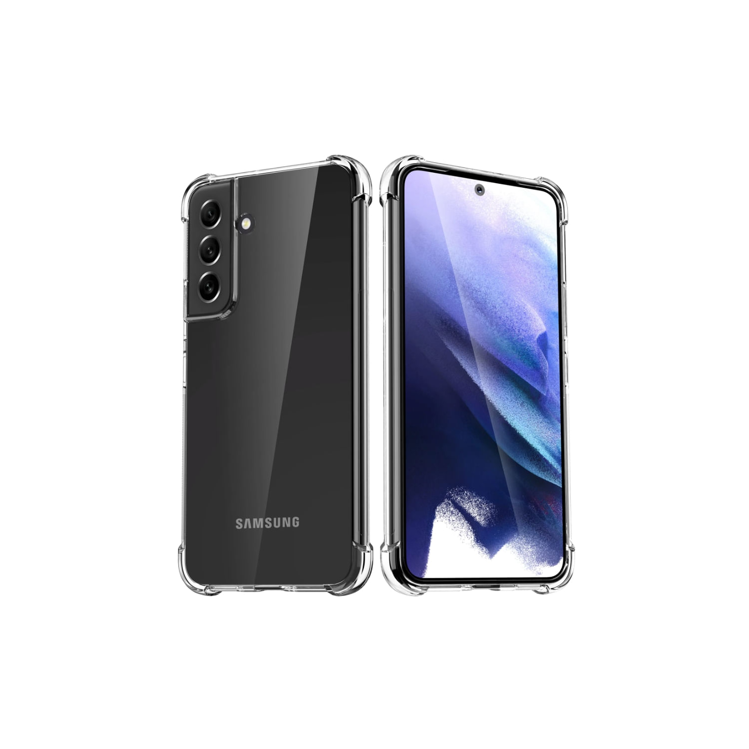 Capa De Telefone Samsung Galaxy S22 Plus Transparente