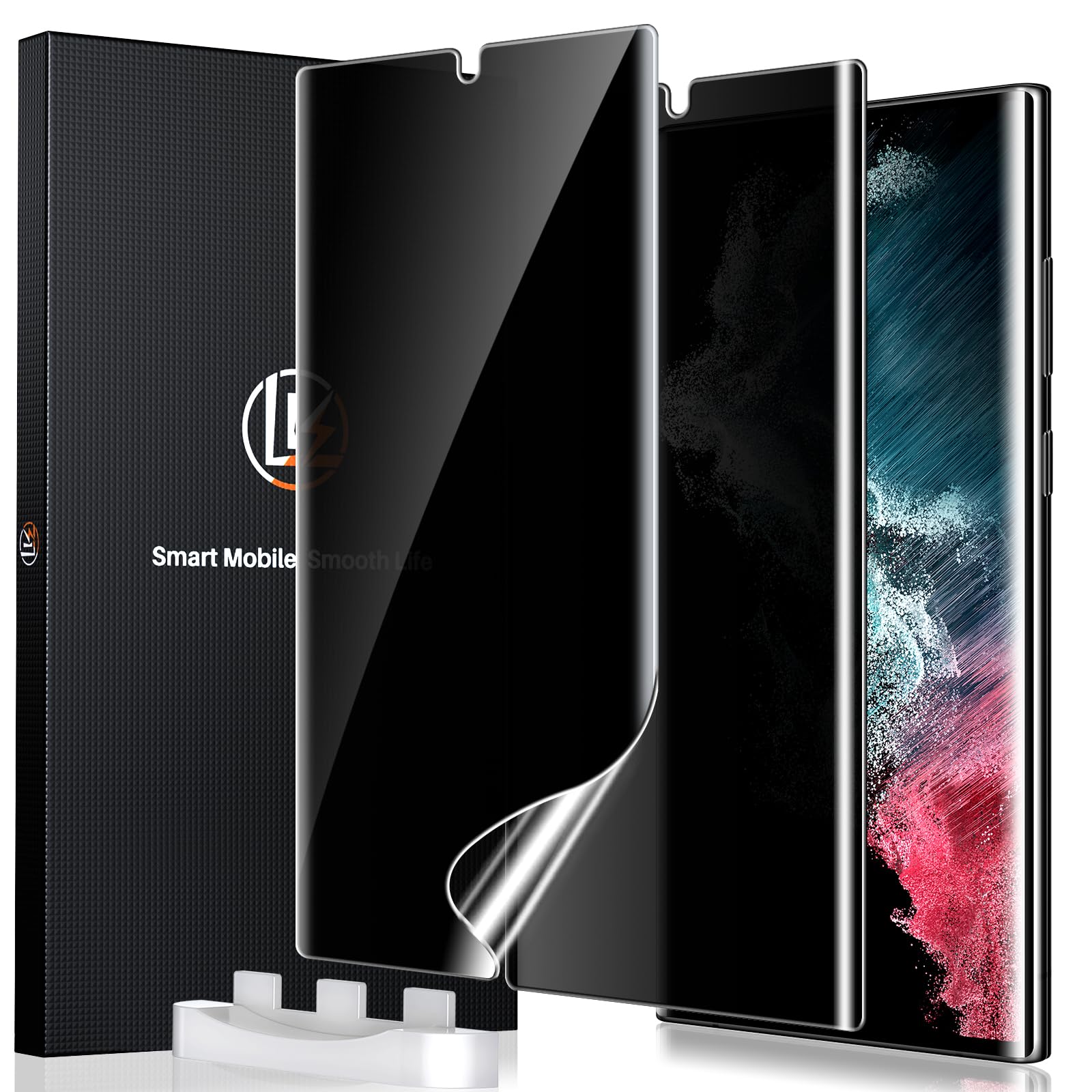 Pacote De Protetor De Tela Lk 2 Para Samsung Galaxy S22 Ultra Tpu