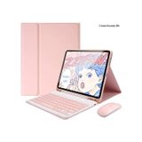 Capa Com Teclado E Mouse Para Galaxy Tab A7 Lite 8.7