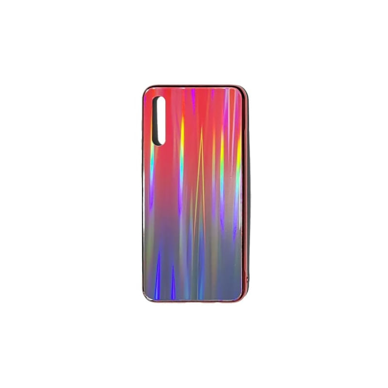 Capa Para Samsung Galaxy A70 Aurora Tornasol Vermelha