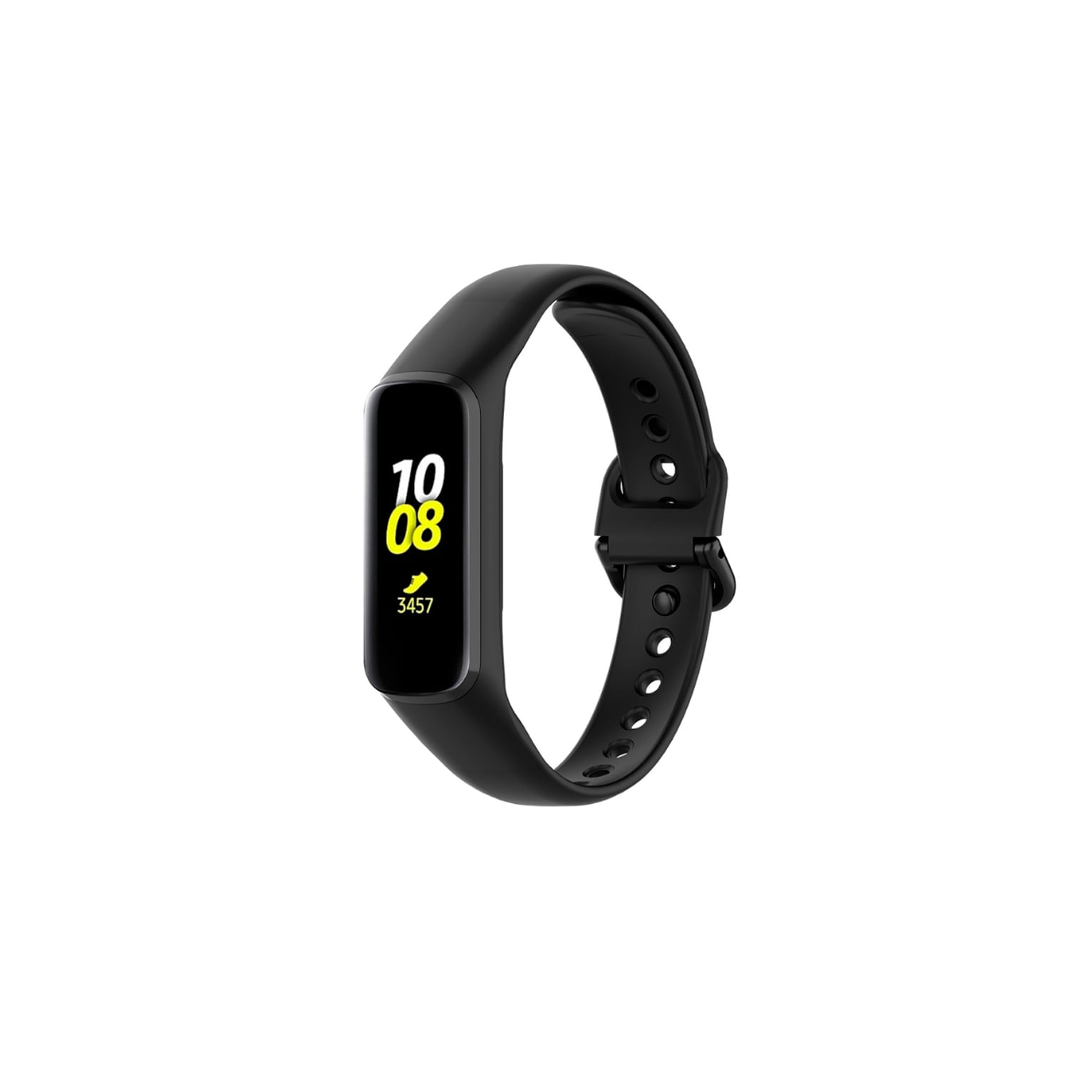 Pulseira De Silicone Para Samsung Galaxy Fit 2 R220 Preta