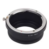 Adaptador De Lente De Câmera Eos-nex Para Sony Nex Series - Preto