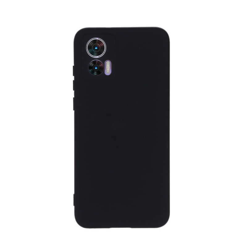 Capa Moto Edge 30 Neo Protector Silicone Black Bumper