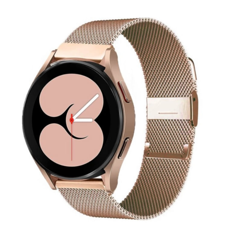 Pulseira De Malha Para Galaxy Watch 4, 5/watch 3 41 Mm/active 2