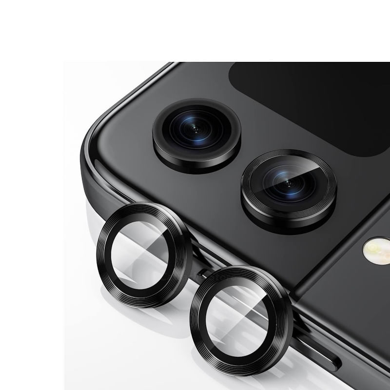 Protetor De Câmera Para Samsung Z Flip 4 Preto