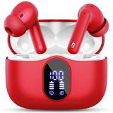 Fones De Ouvido Sem Fio Btootos Bluetooth 5.3 Com Microfone Com Cancelamento De Ruído