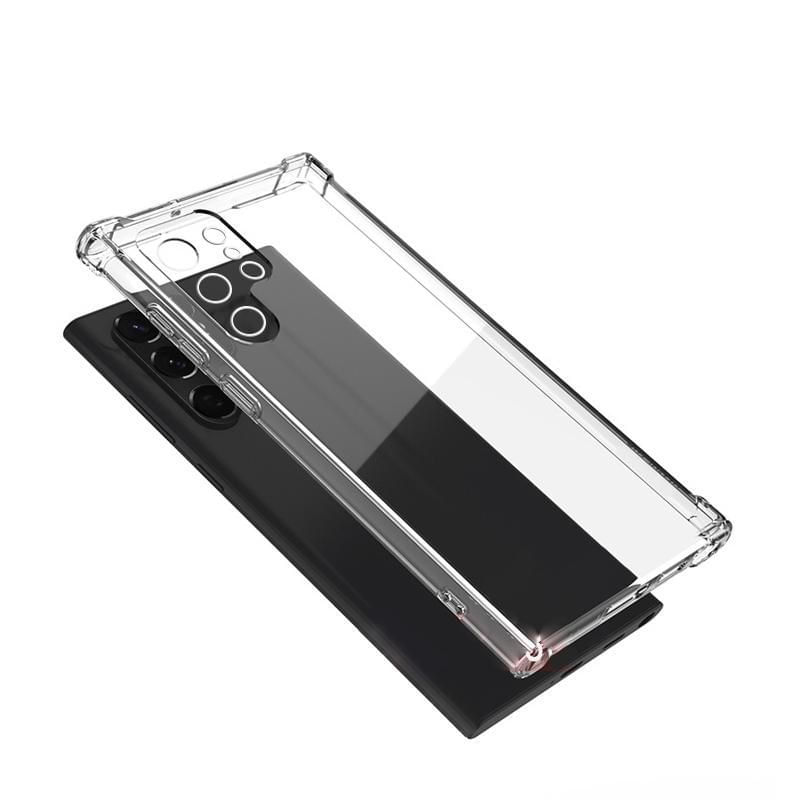 Capa De Plástico Flexível Transparente Para Samsung S22 Ultra