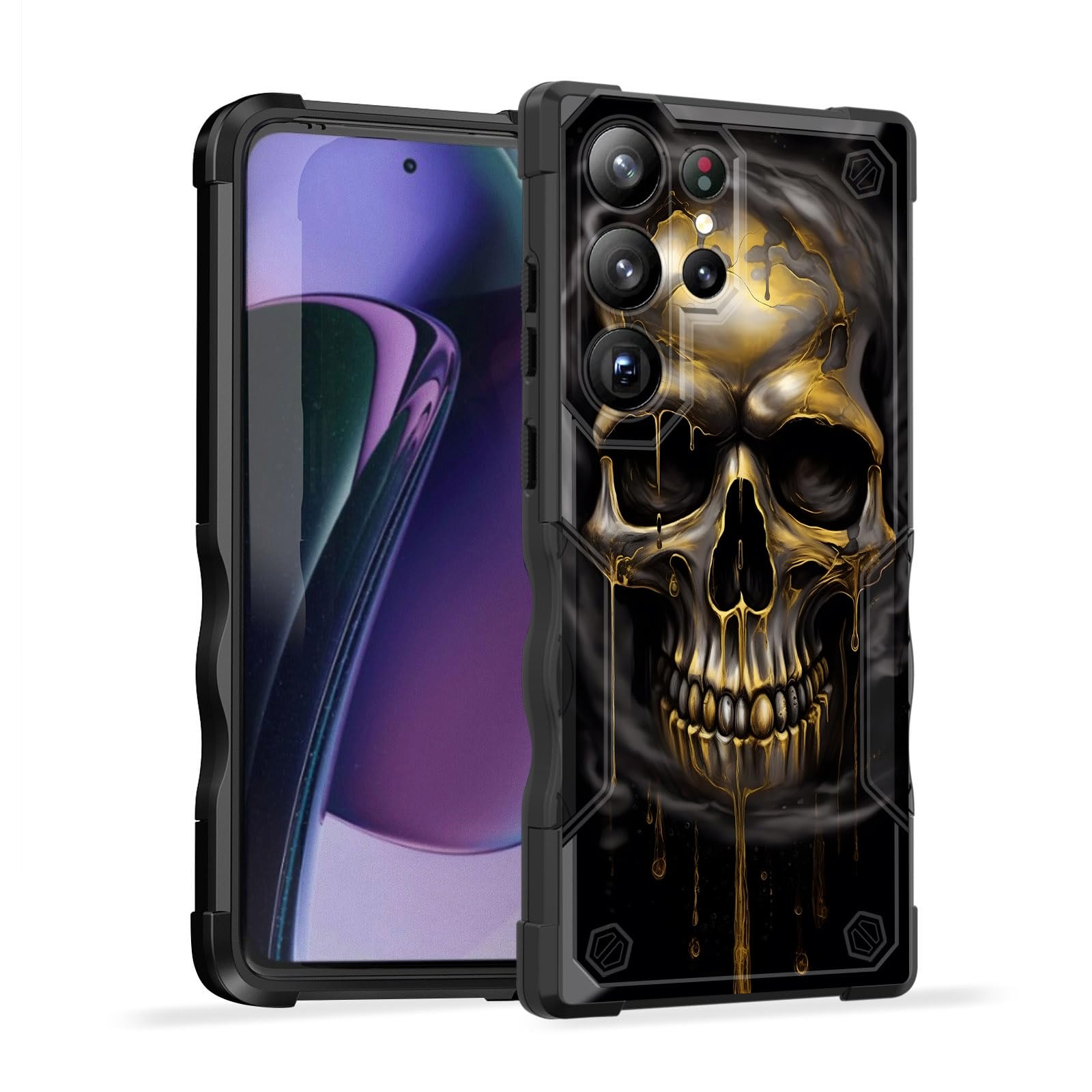 Capa Efgwsder Para Samsung Galaxy S24 Ultra 6.8 2024 Com Suporte