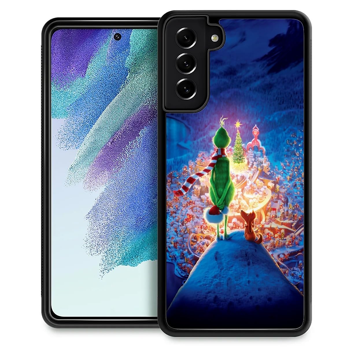 Capa De Telefone Compatível Com Samsung Galaxy S21 Plus Verde