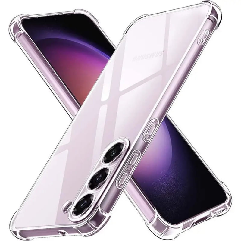 Capa De Plástico Flexível Transparente Para Samsung A24 4g