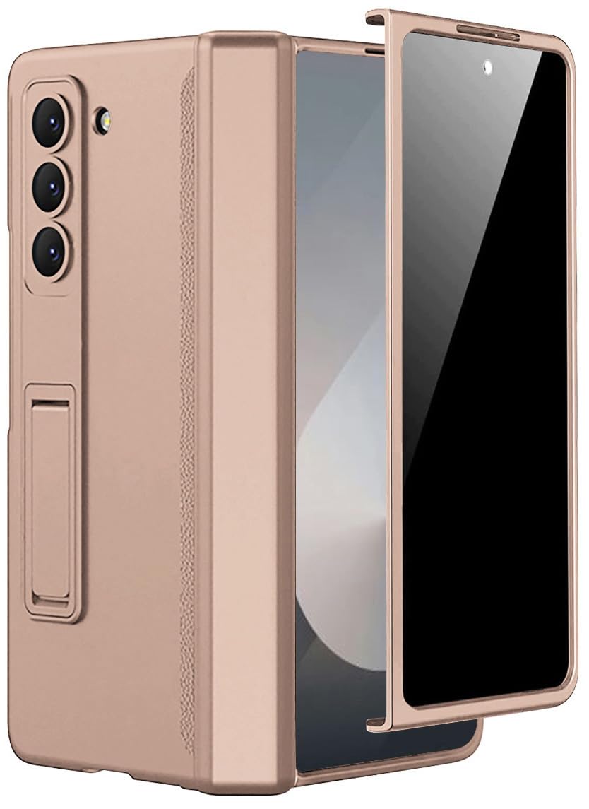 Capa De Telefone Miimall Para Samsung Galaxy Z Fold 6 Com Protetor De Tela