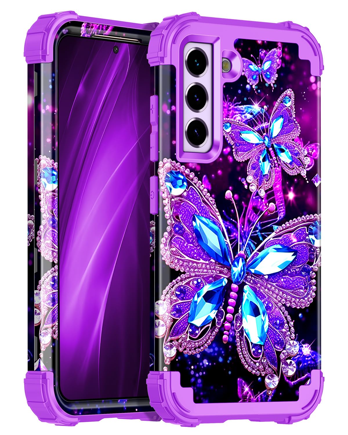 Capa Miqala Para Samsung Galaxy S22 5g 6.1" Com Proteção Total