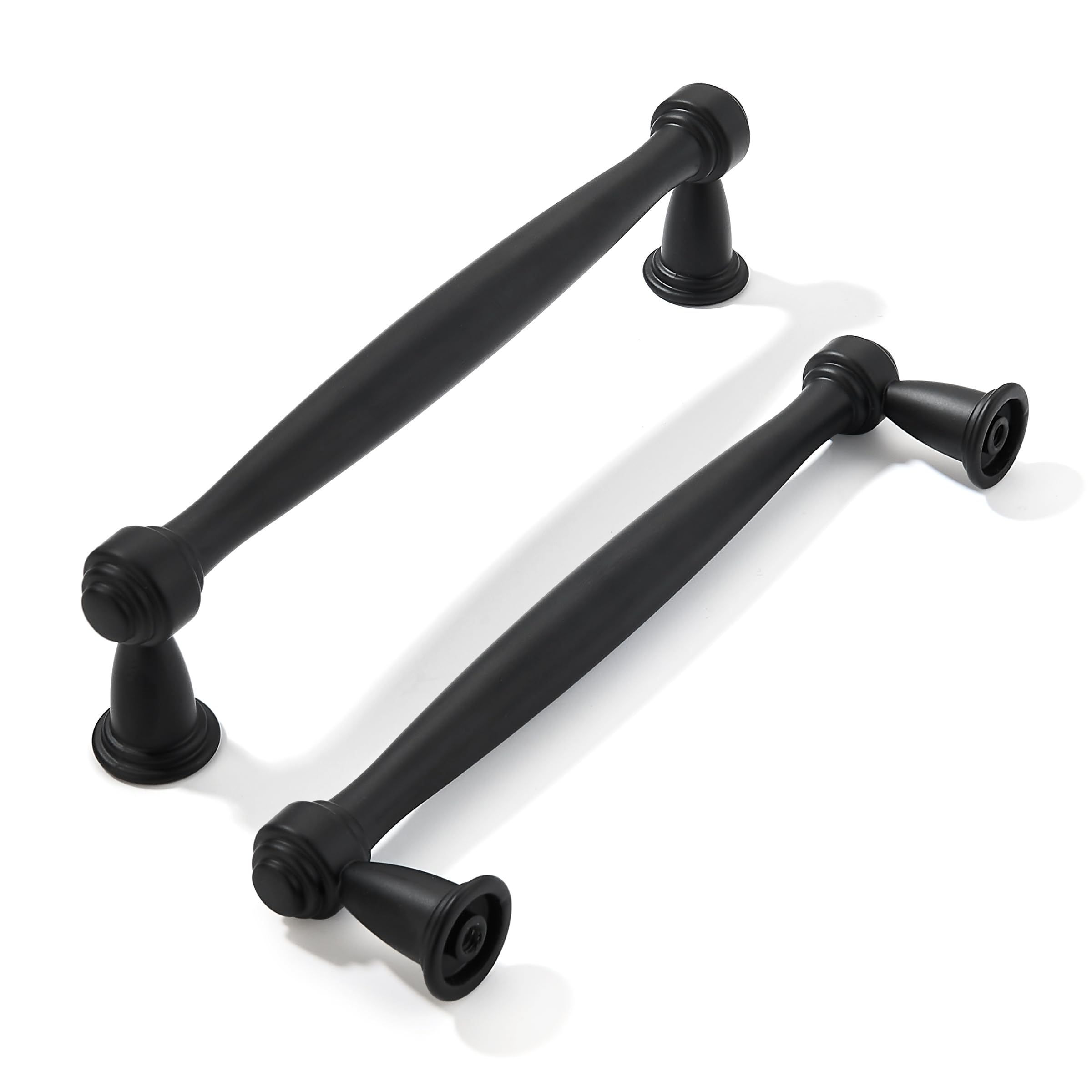 Cabinet Pulls Khtumeware Matte Black De 5 Polegadas (128 Mm) - Pacote Com 10