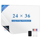 Papel Magnético Para Geladeira Branca Lyzzxi 60x90cm Com Marcador