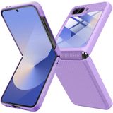 Capa De Telefone Miimall Slim Z Flip 6 Com Protetor De Tela Roxo