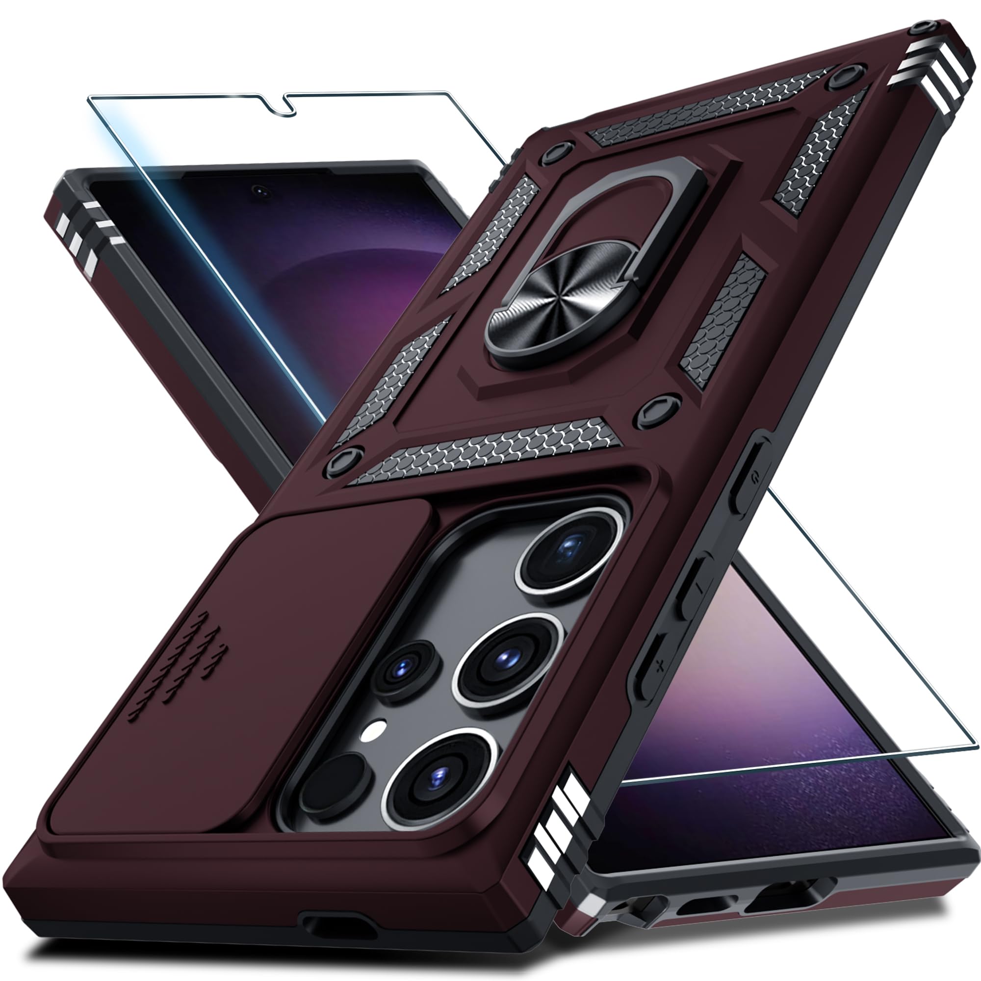 Capa De Telefone Compatível Com Janmitta Samsung Galaxy S24 Ultra