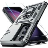 Capa De Telefone Compatível Com Janmitta Samsung Galaxy S24+ Silver