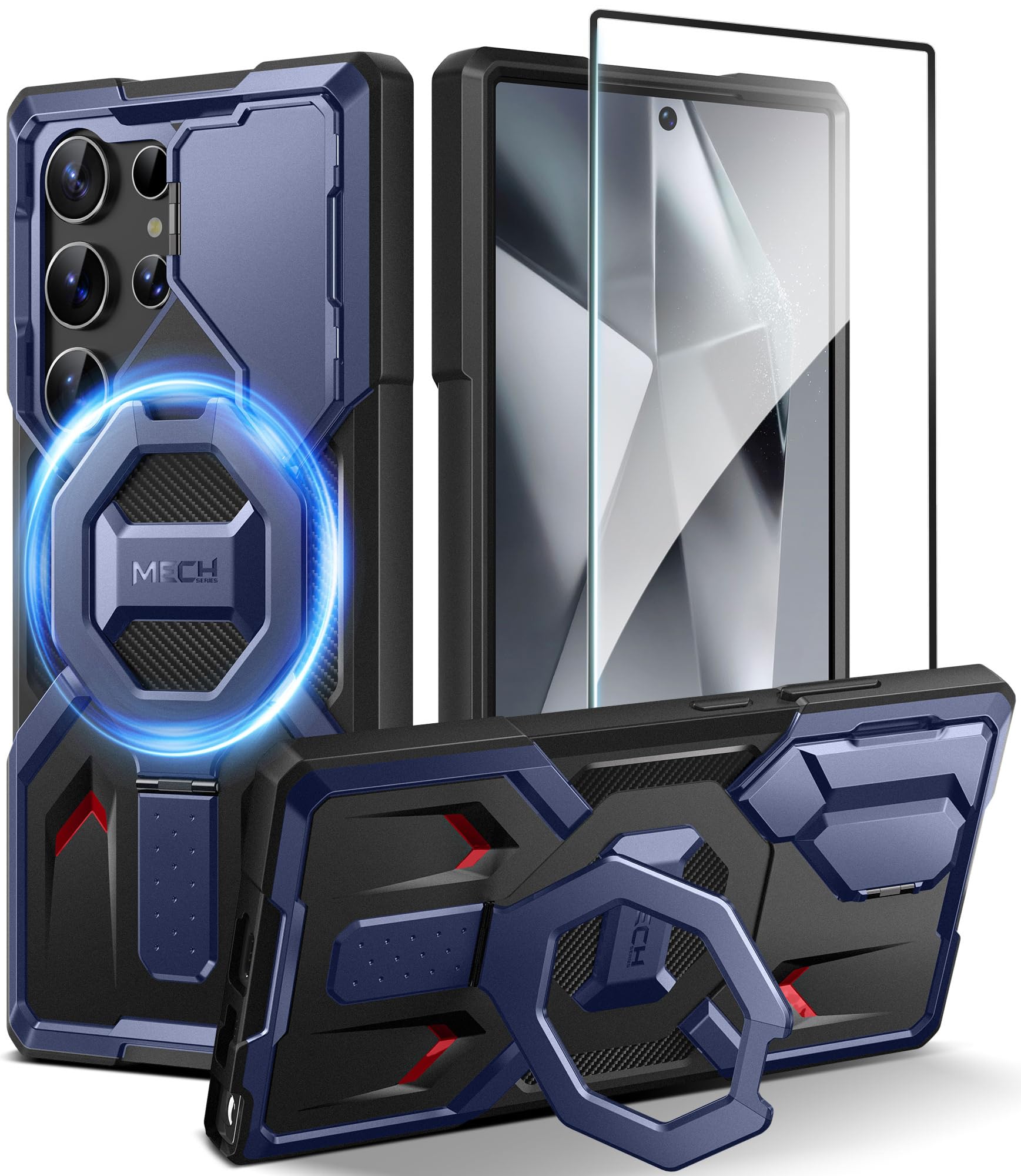 Capa De Telefone Tongate Para Samsung Galaxy S24 Ultra Com Acessórios