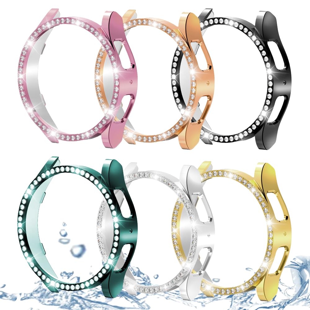 Capa Compatível Com Dealele Para Samsung Galaxy Watch 7 De 40 Mm, Pacote Com 6