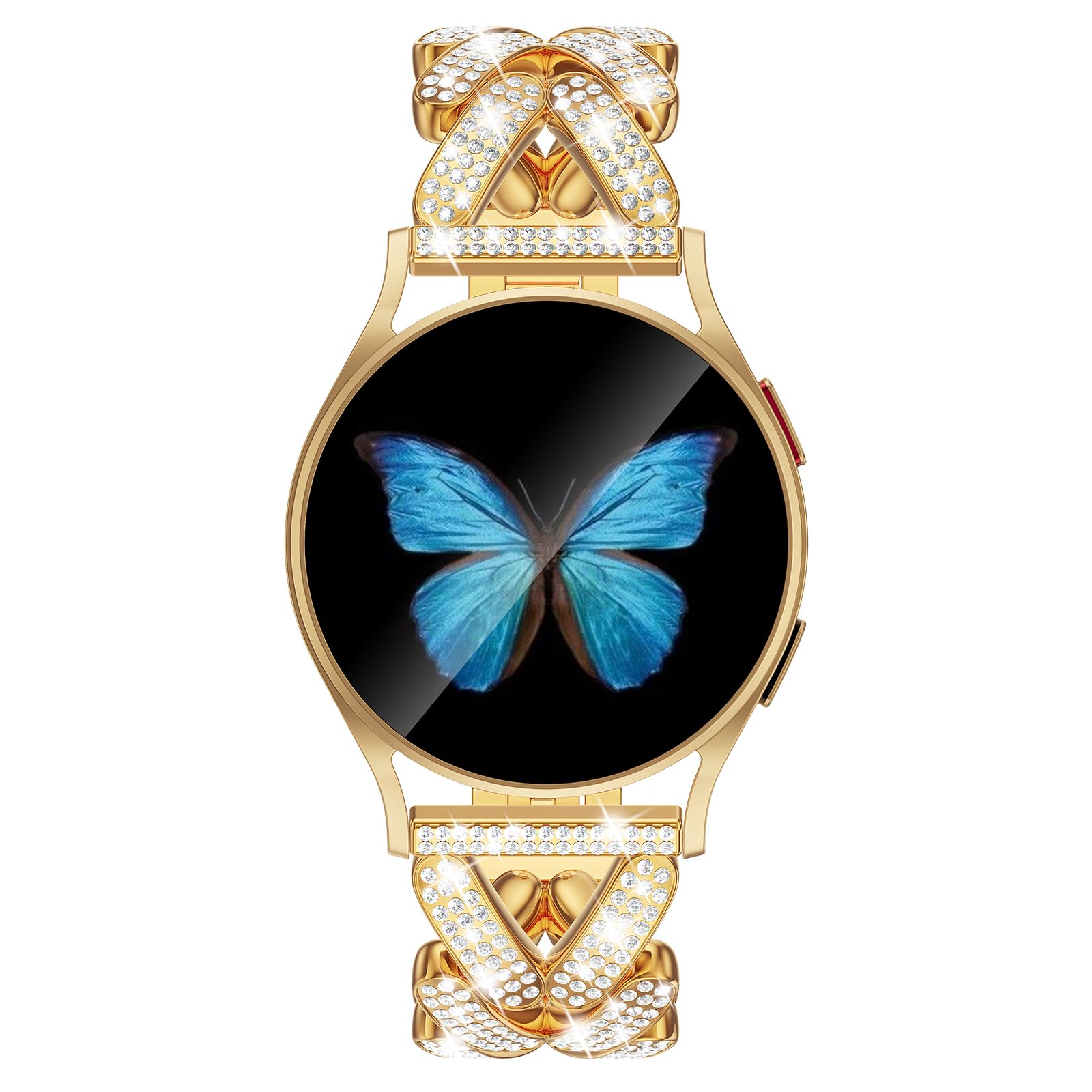 Pulseiras De Relógio Visoom Metal 20mm Para Samsung Galaxy Watch