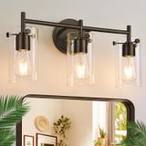 Luminárias De Banheiro Indoi 2023 Upgrade 3-light Brown