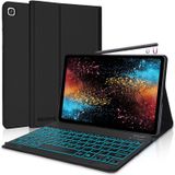 Teclado Bluetooth Retroiluminado Para Galaxy Tab S6 Lite 10.4