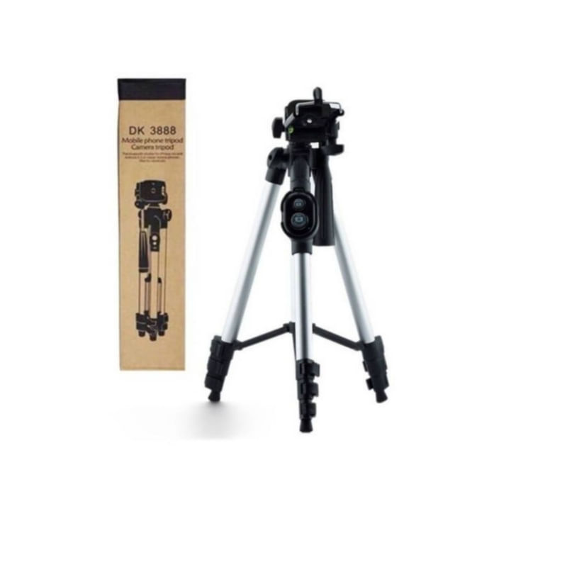 Suporte De Tripé Com Controle Bluetooth Para Celular E Câmera