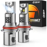 Lâmpada Led Forenner 9007 Hb5 Fog Light 22000lm 6500k (pacote Com 2)