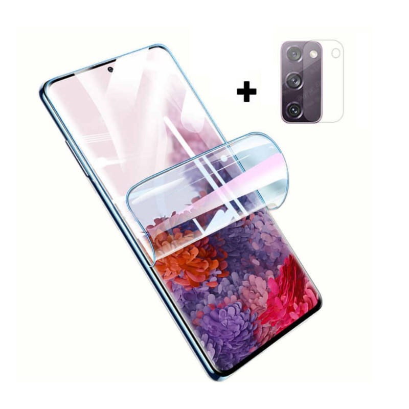 Lente De Câmera Hydrogel + Protetor De Tela Samsung Galaxy S20 F