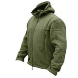 Jaqueta Crysully Tactical Fleece Forro Masculino Verde Militar