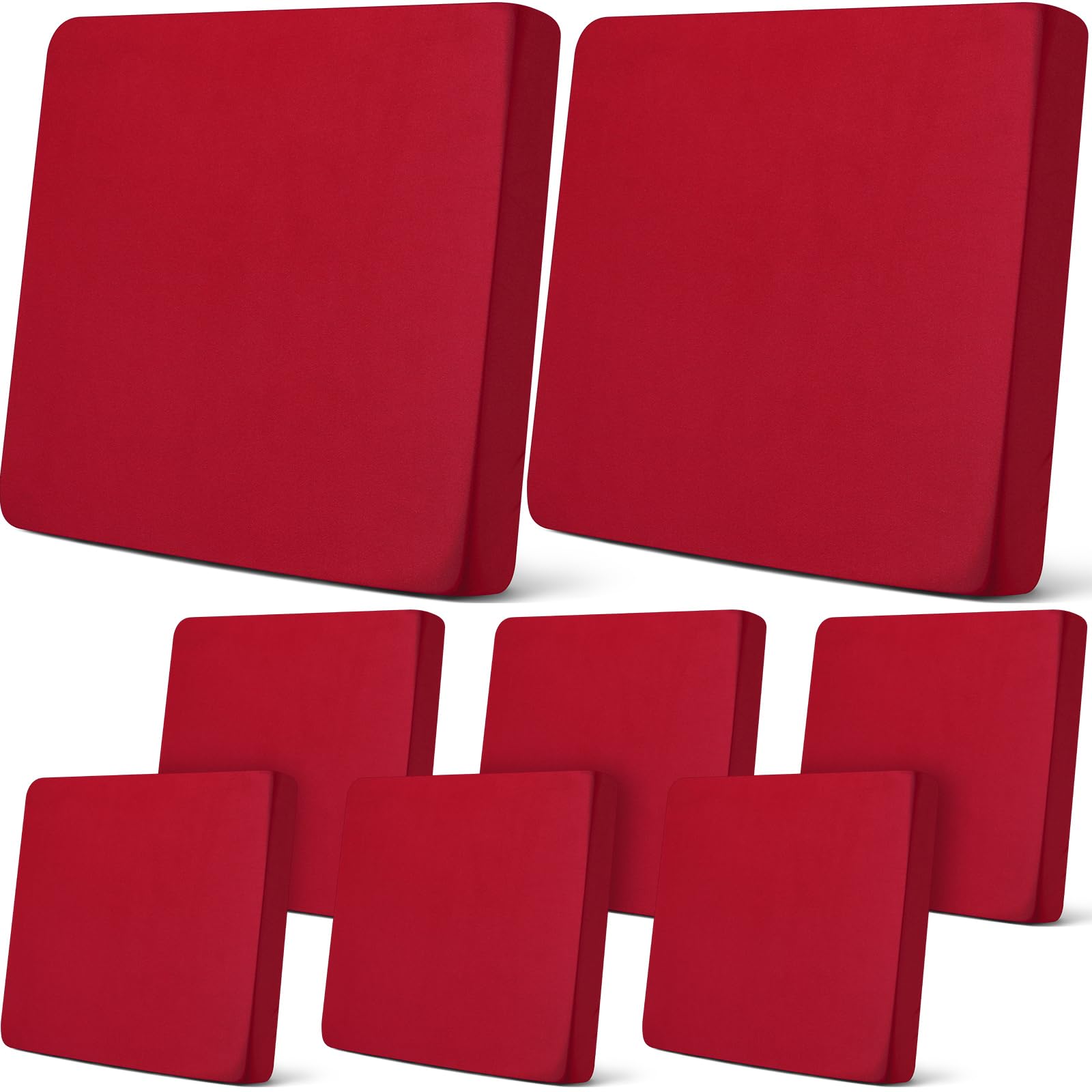 Capas De Almofada Newwiee, 8 Peças Elásticas, Impermeáveis Ao Ar Livre