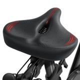 Assento De Bicicleta Coolwufan Oversized Comfort Extra Wide Para Peloton