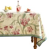Toalha De Mesa Patrea Designer Small Purple Para Mesas Quadradas