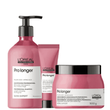 Kit L&#39;oréal Professionnel Serie Expert Pro Longer Preenchimento De Pontas Trio (3 Produtos)