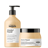 Kit L&#39;oréal Professionnel Absolut Repair Gold Quinoa + Protein Instant Resurfacing Duo (2 Produtos)