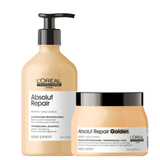 Kit L&#39;oréal Professionnel Absolut Repair Gold Quinoa + Protein Golden Lightweight Dupla (2 Produtos)