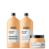Kit L&#39;oréal Absolut Repair Quinoa + Protein Salon Trio (3 Produtos)