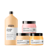 Kit L&#39;oréal Professionnel Cronograma Reconstrução Total (4 Produtos)