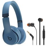 Fone De Ouvido Sem Fio Beats Solo 4 Slate Blue + In-ear Jbl T110
