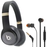 Fones De Ouvido Sem Fio Beats Solo 4 Black &amp; Gold