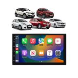 Kit Multimídia Duster Oroch Captur 11 / 19 7 Pol Carplay Androidauto Usb Bt Fm - 708br Roadstar