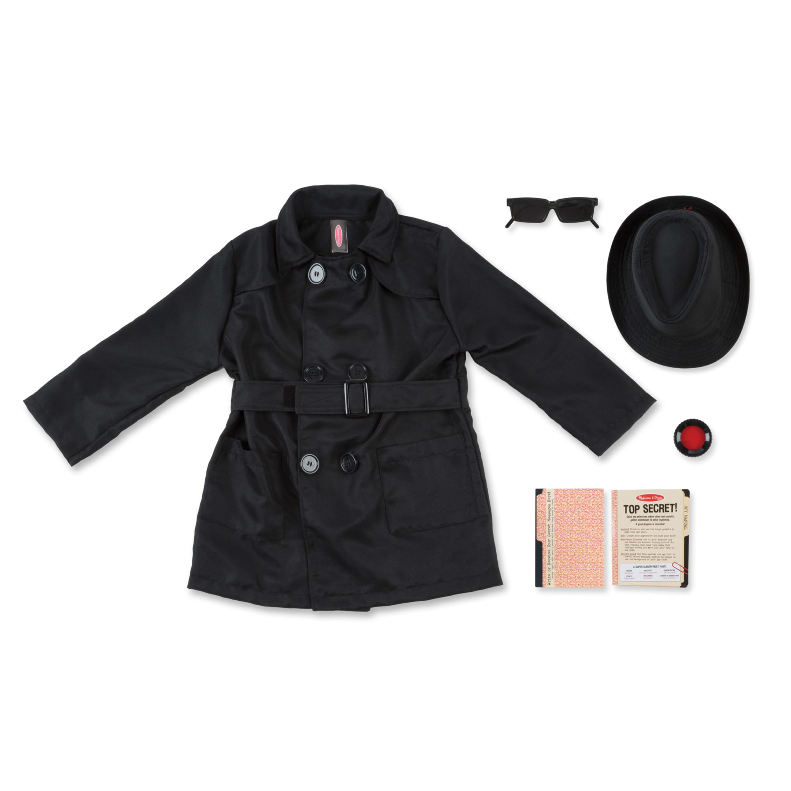 Conjunto De Rpg Melissa E Doug Spy Com Roupa E Acessórios