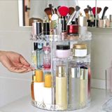 Super Organizador Maquiagem Acrílico Giratório Lápis Olho Rimel Blush Paleta Sombra Base Corretivo Batom Iluminador
