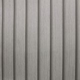 Papel De Parede White Swan Ripado Cinza Ws101801r