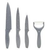 Kit De Facas Premium Em Plástico Resistente Design E Qualidade