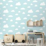 Papel De Parede Hf Petit Infantil Azul 61821