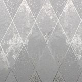 Papel De Parede White Swan Geométrico Cinza Ws100101r